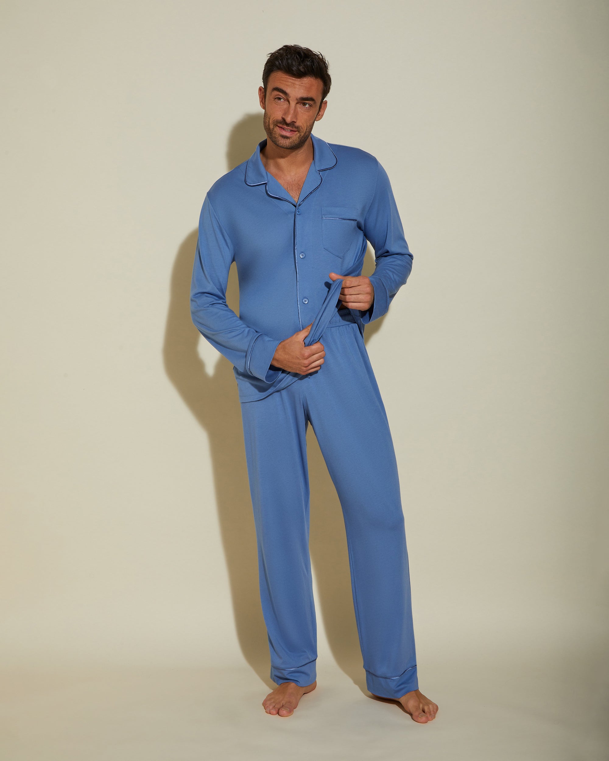 Cosabella | Conjunto De Para Hombre Con Camisa De Manga Y Pantalones