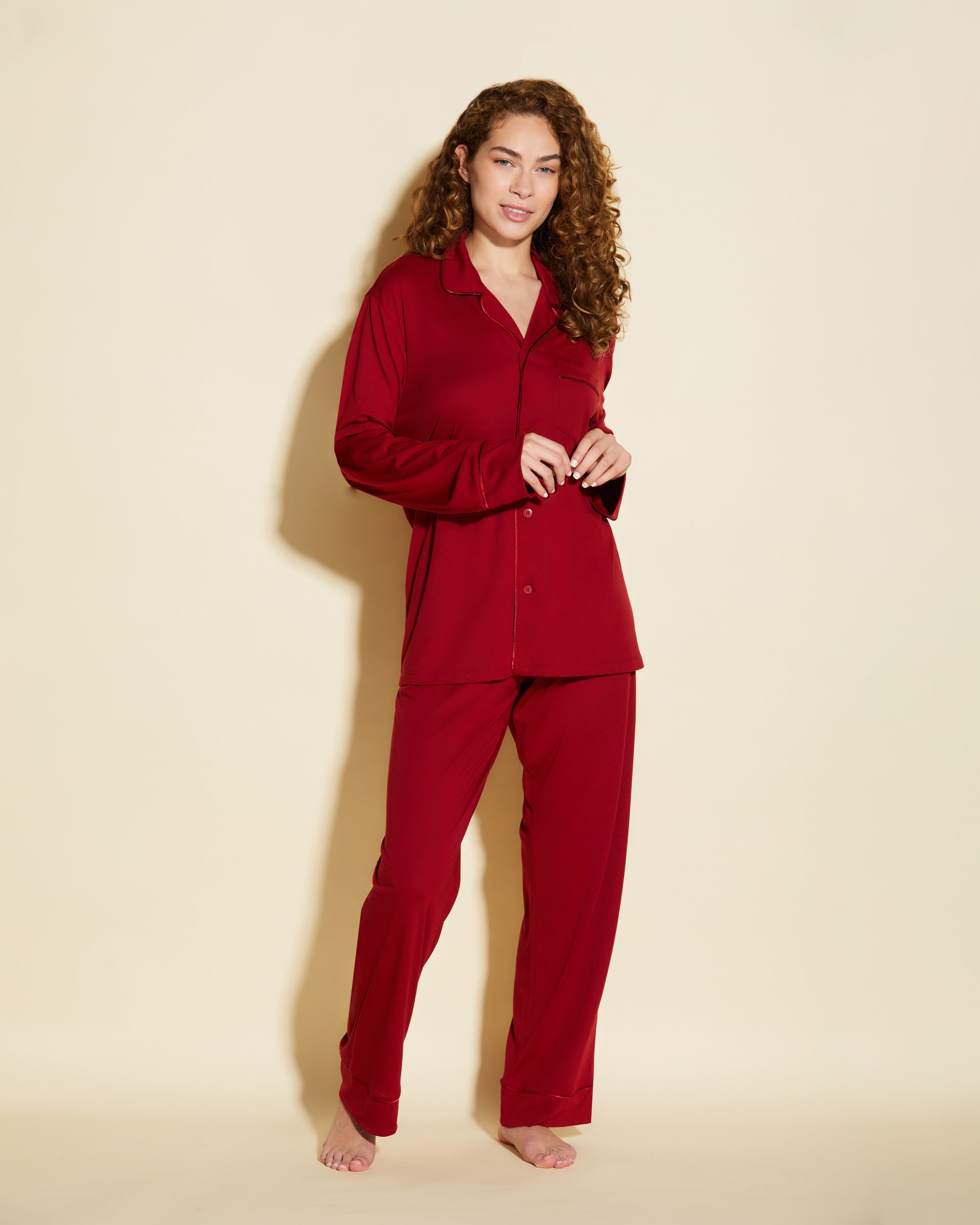 Cosabella  Bella Conjunto De Pijama Para Hombre Clásico Con Camisa De  Manga Larga Y Pantalones