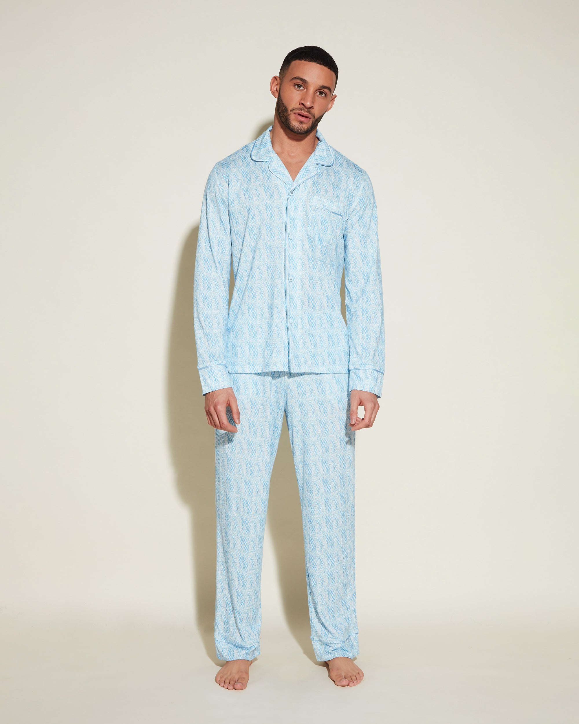 Cosabella  Bella Conjunto De Pijama Para Hombre Clásico Con Camisa De  Manga Larga Y Pantalones