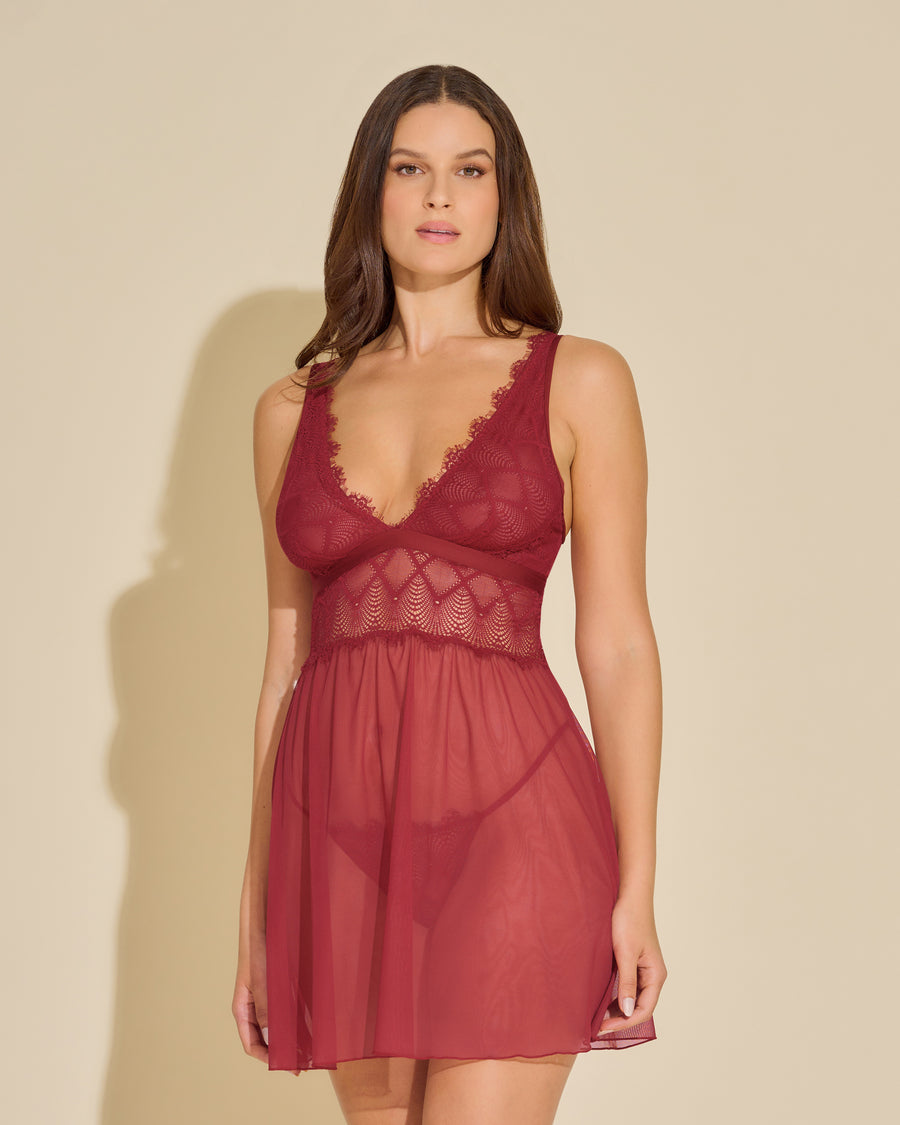 Rot Babydoll - Allure Babydoll