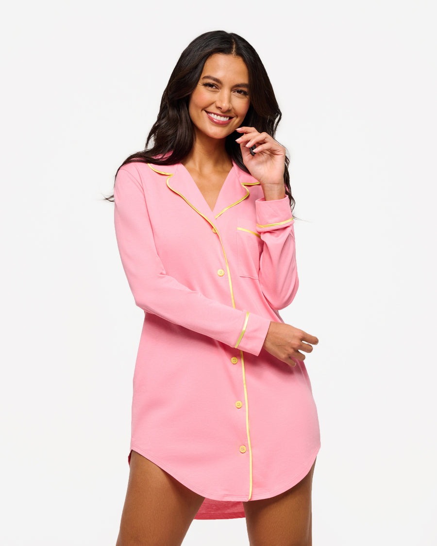 Pink Shirt - Bella Nightshirt