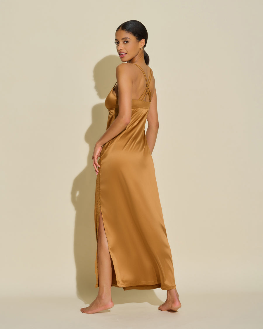 Gold Nightgown - Dena Gown