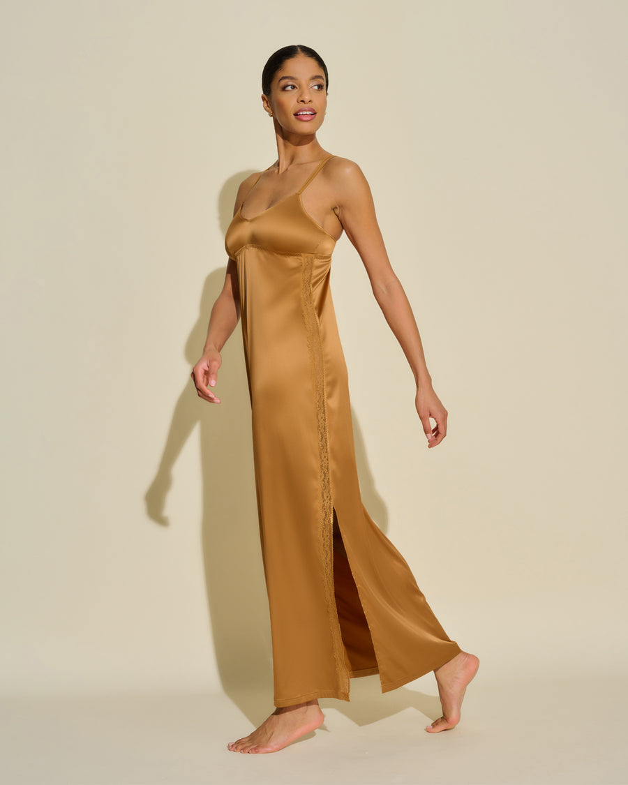 Gold Nightgown - Dena Gown