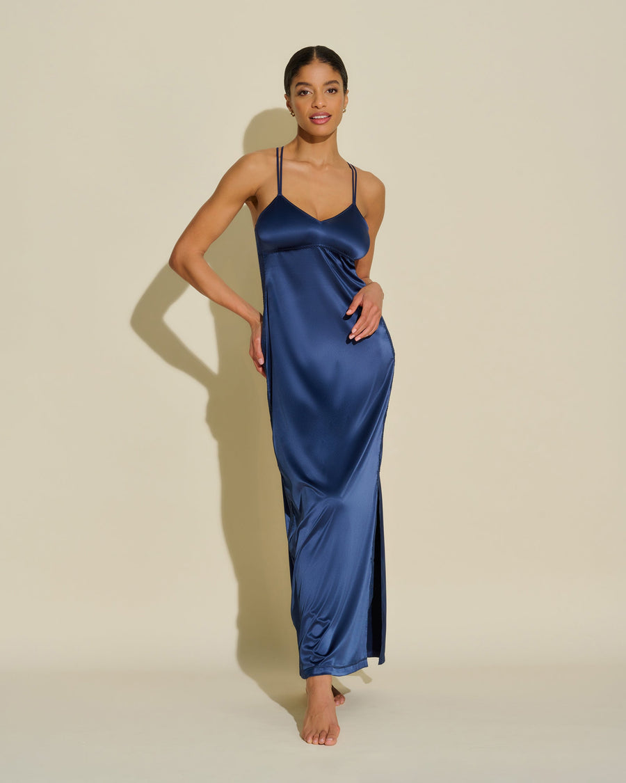 Azul Nightgown - Dena Vestido Largo