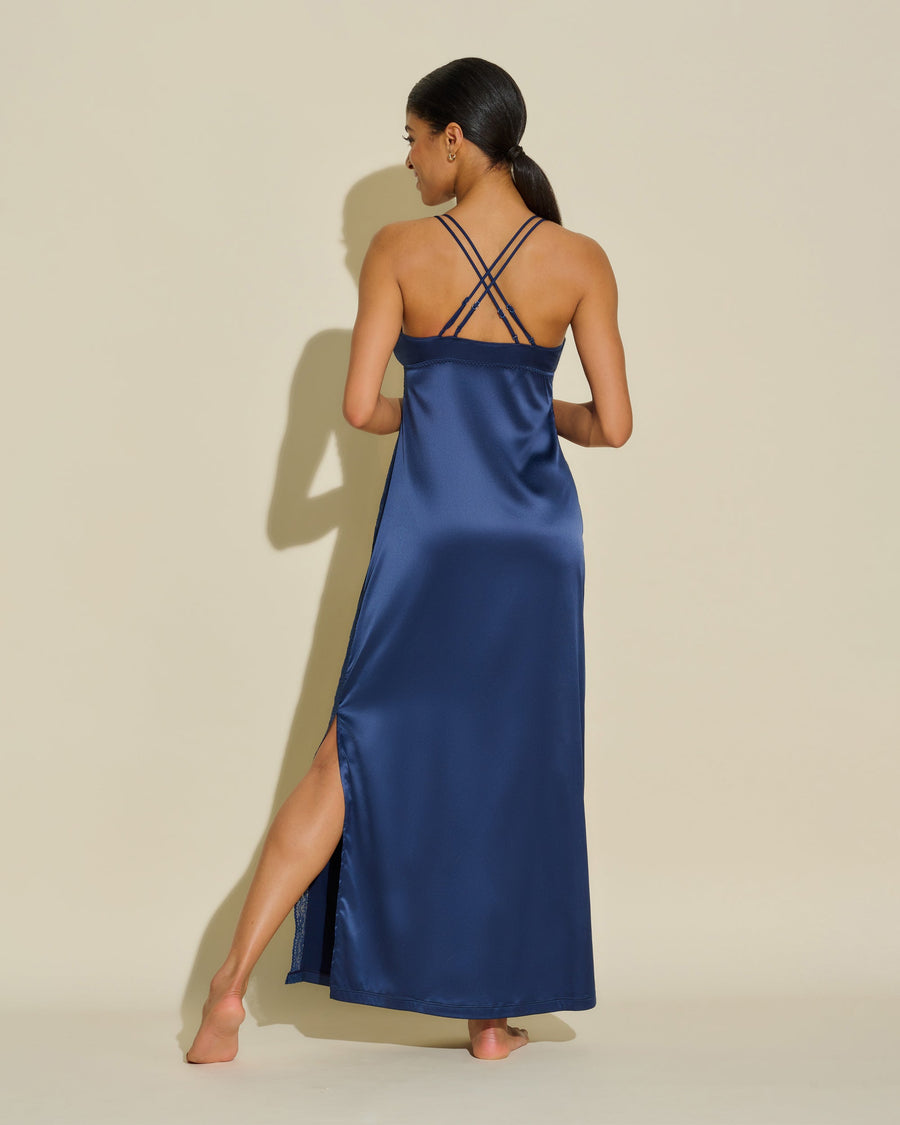 Azul Nightgown - Dena Vestido Largo