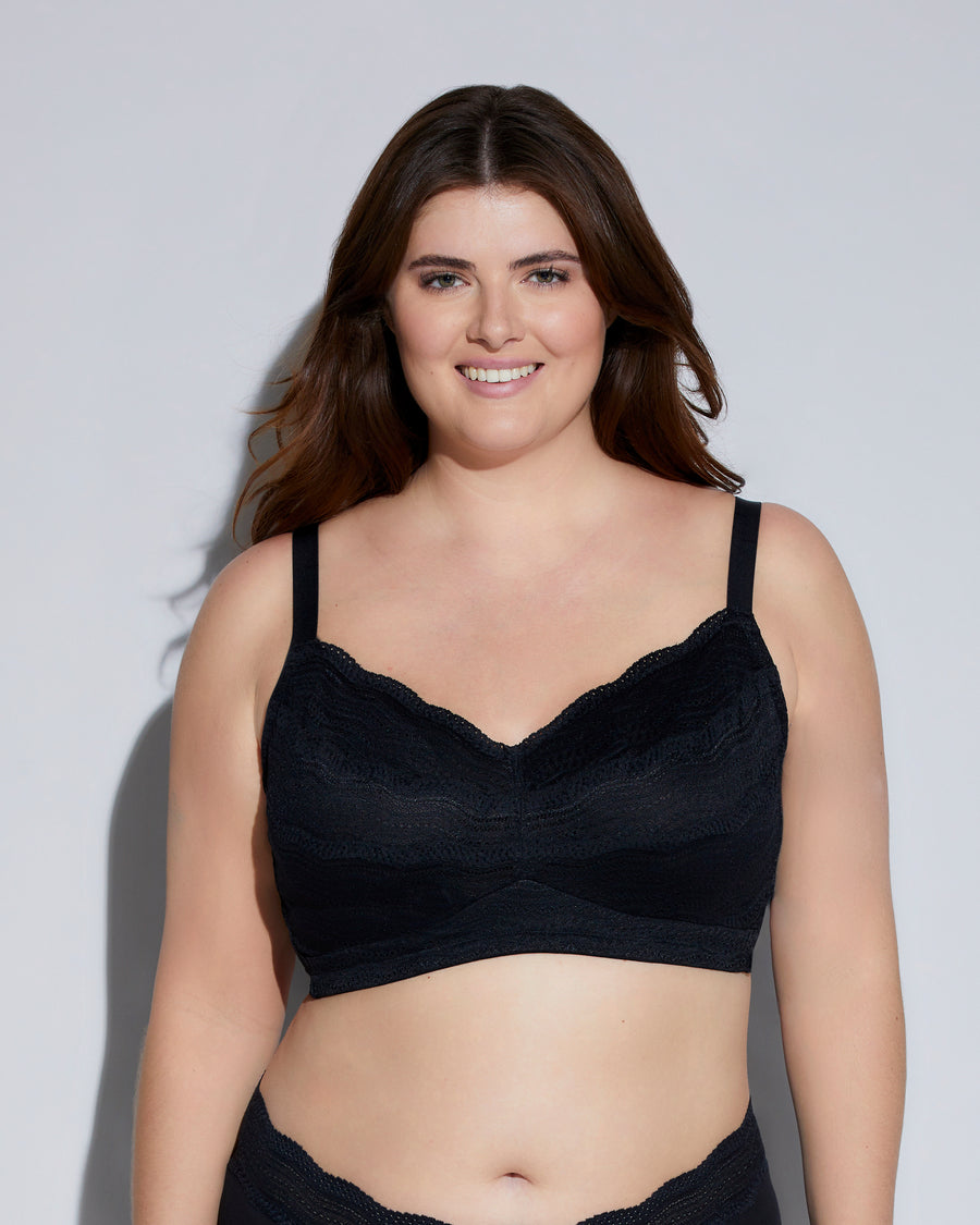 Noir Bralette - Dolce Brassière Grande Taille