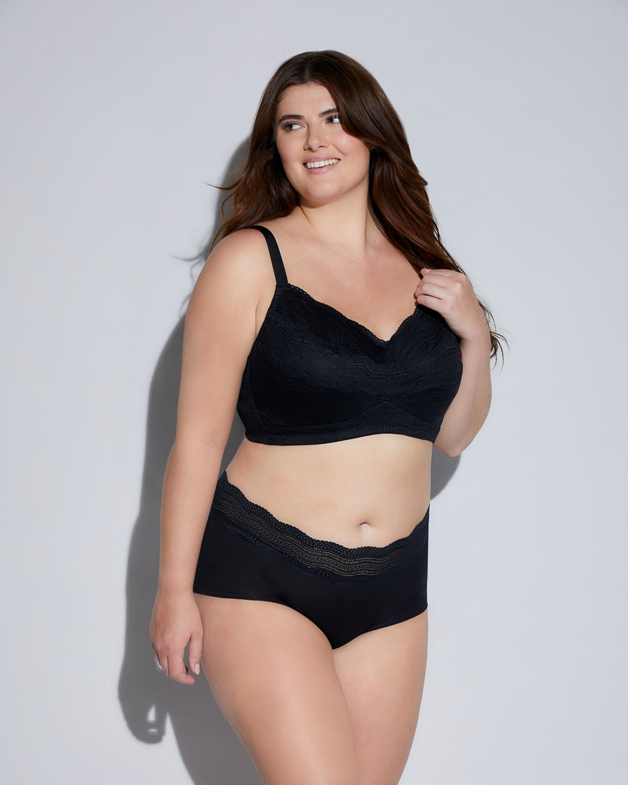 Noir Bralette - Dolce Brassière Grande Taille