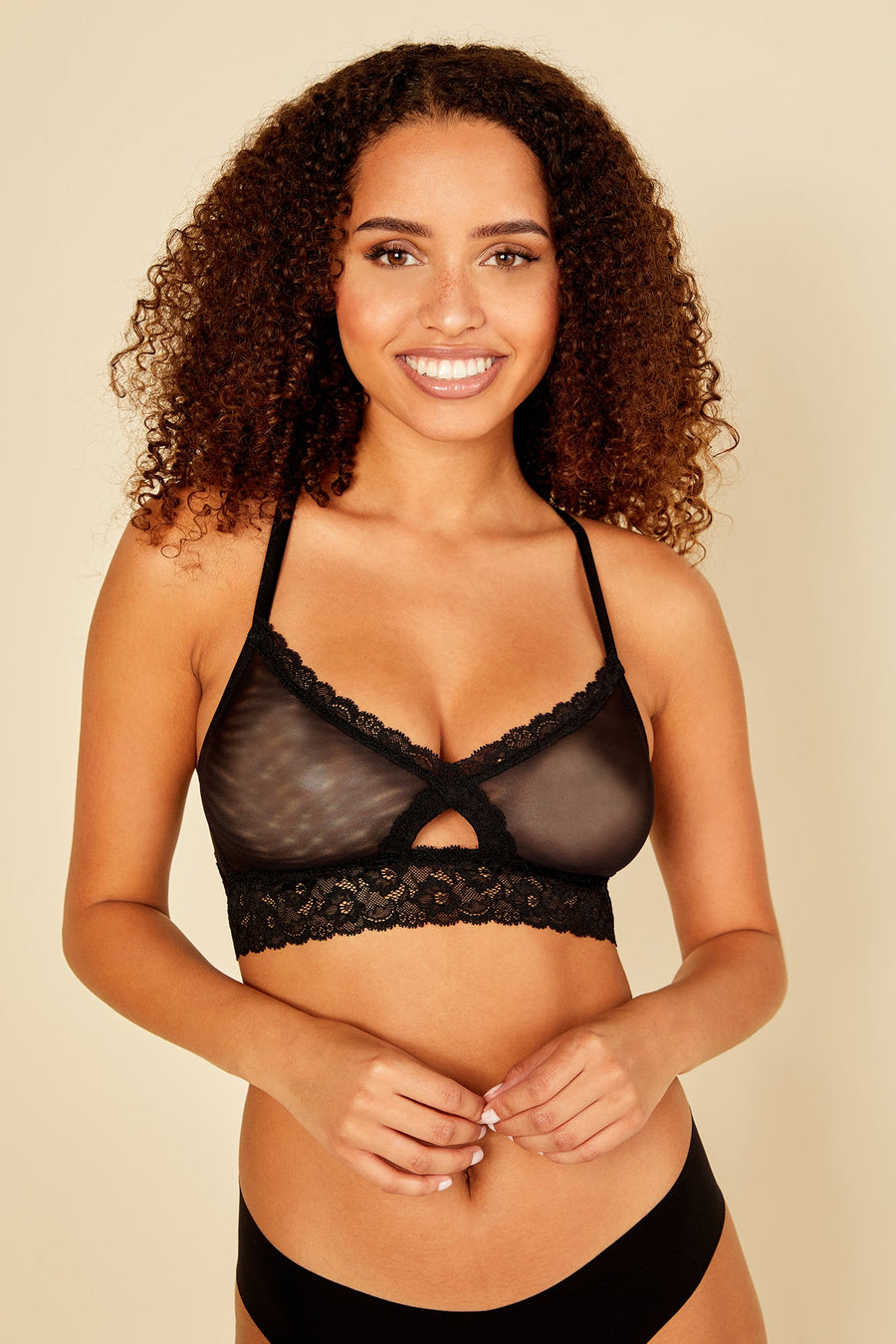 Black Bralette - Forever Racerback Bralette