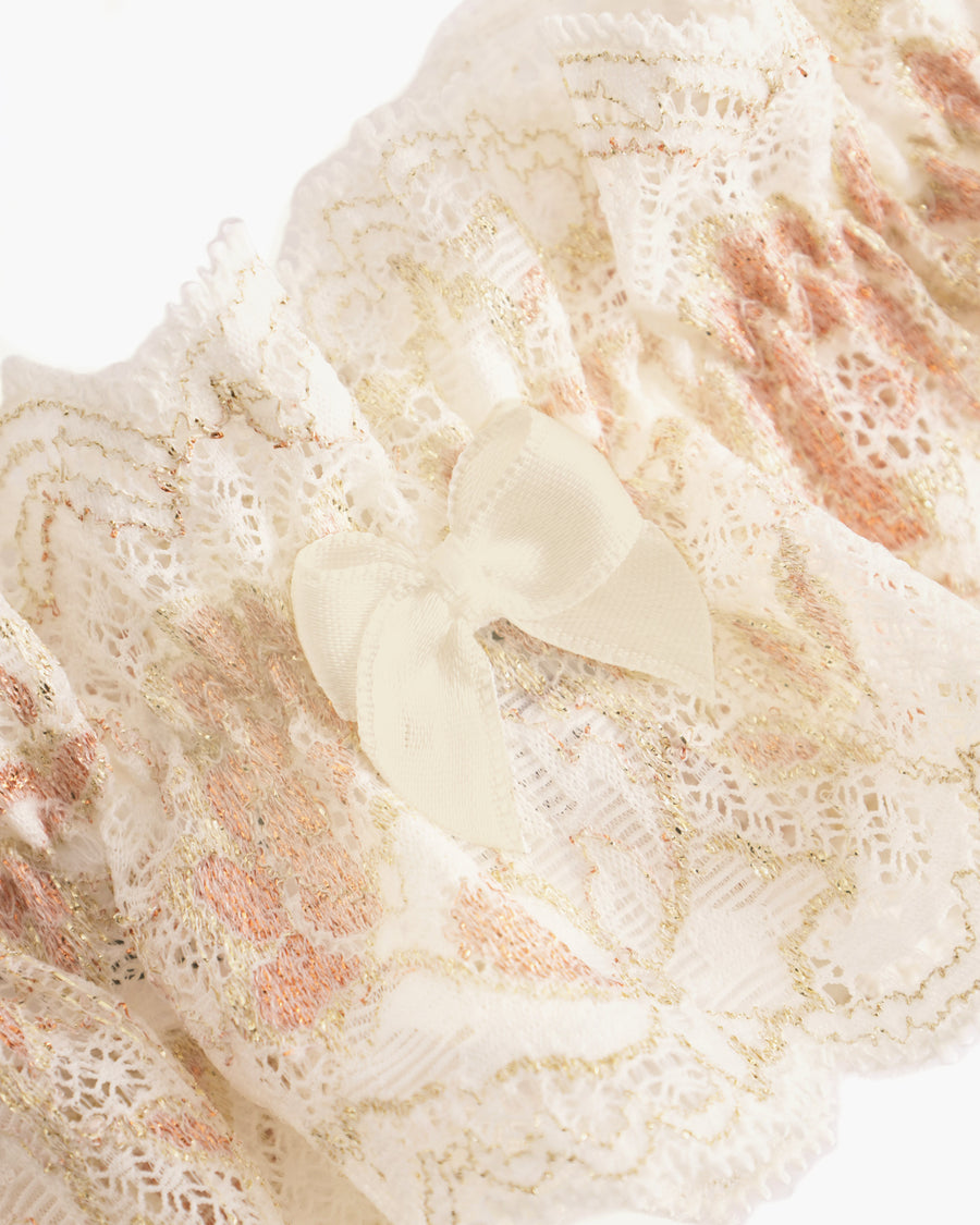 Blanc Garter - NSN Bridal Jarretière