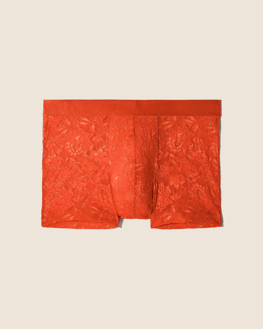 Orange Mens Boxer - Never Say Never Boxer Forme Classique