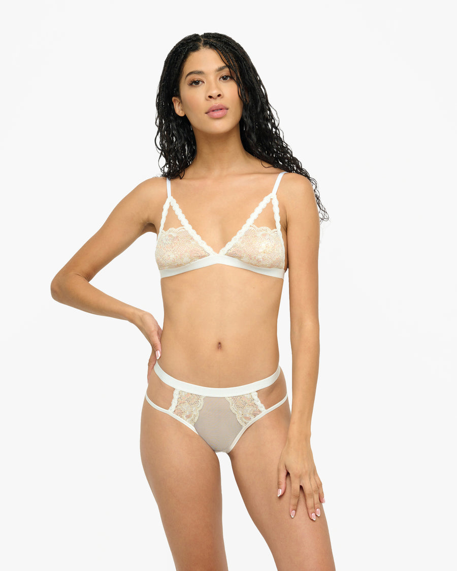 White Bikini - Never Say Never Ouvert Bikini