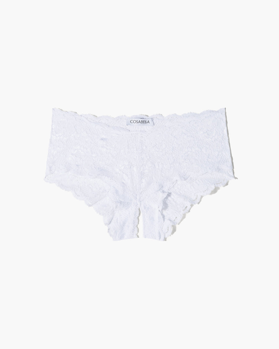Blanc Shorty - Never Say Never Shorty Taille Basse Naughtie