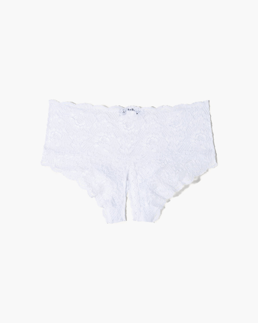 Blanc Shorty - Never Say Never Shorty Taille Basse Naughtie