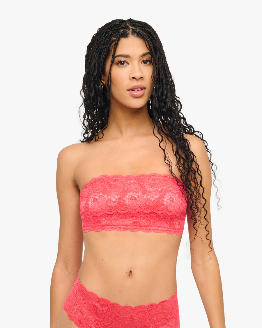 Rosa Bralette - Never Say Never Reggiseno A Fascia Flirtie