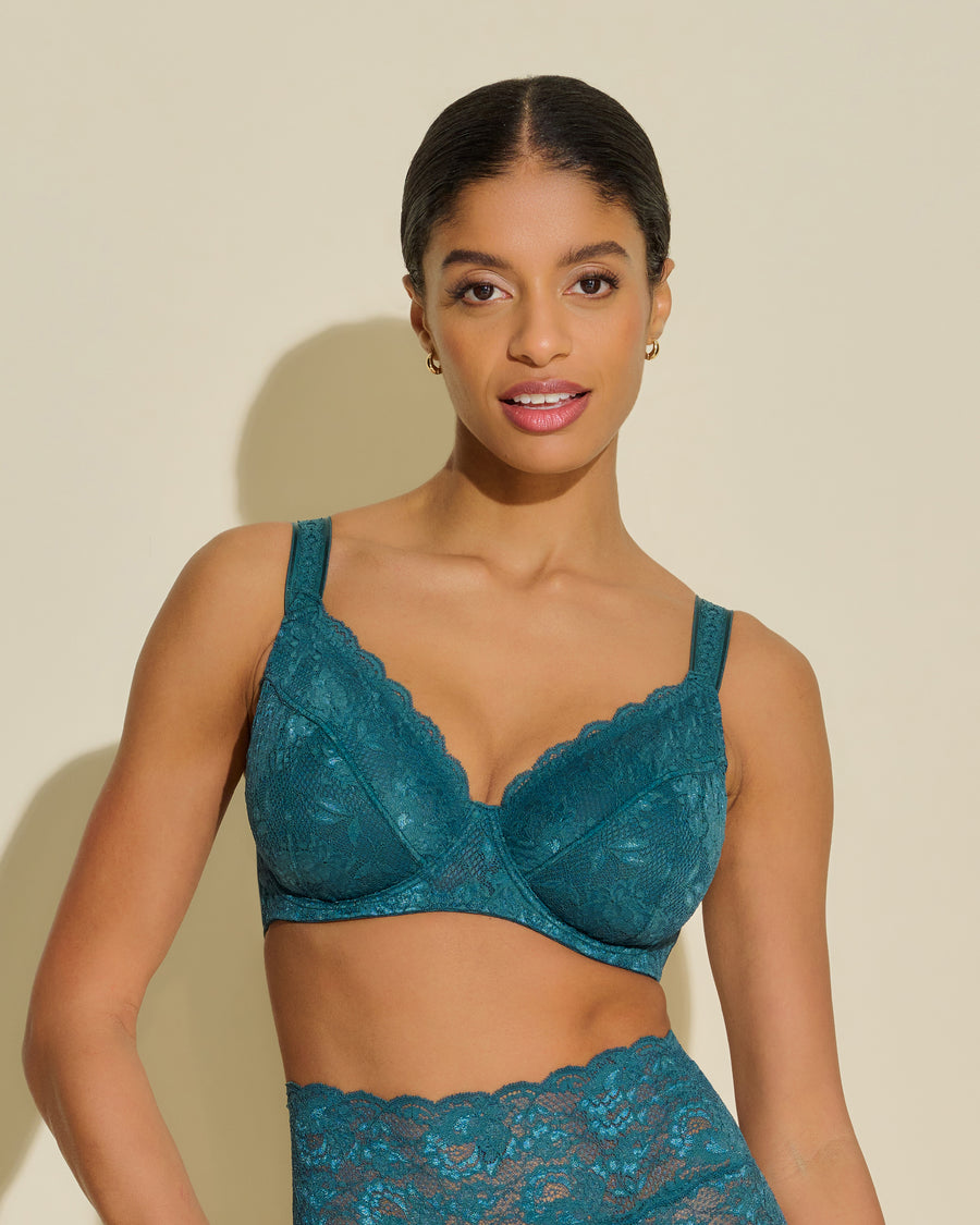 Green Bra - Never Say Never Side Support Bra