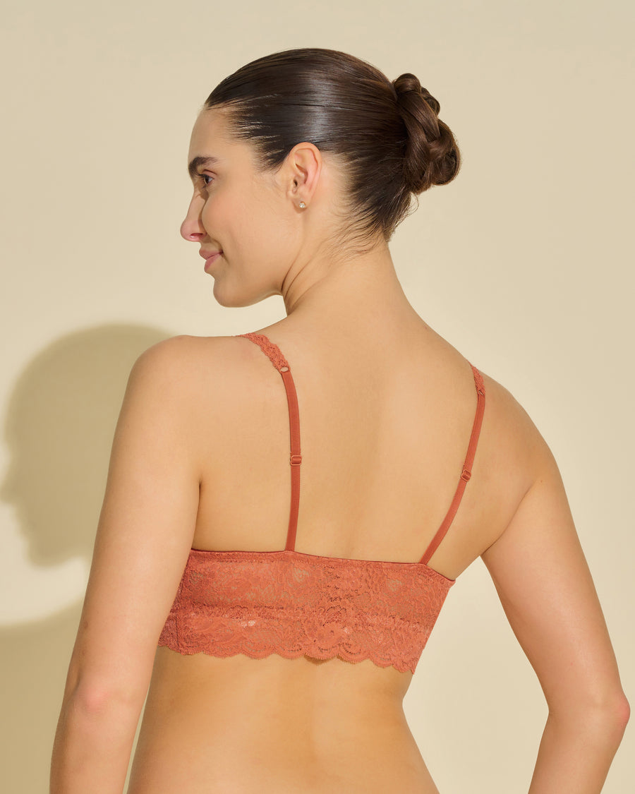 Orange Bralette - Never Say Never Brassière Sweetie