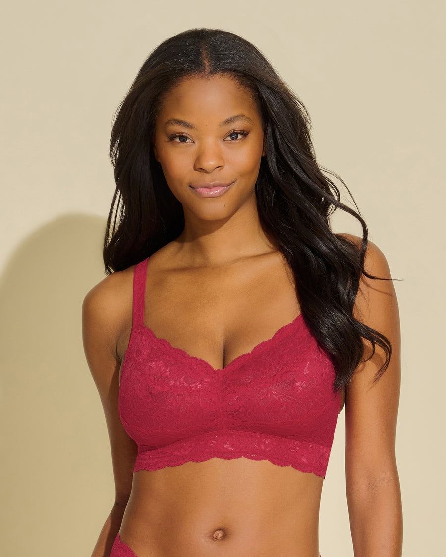 Red Bralette - Never Say Never Curvy Sweetie Bralette