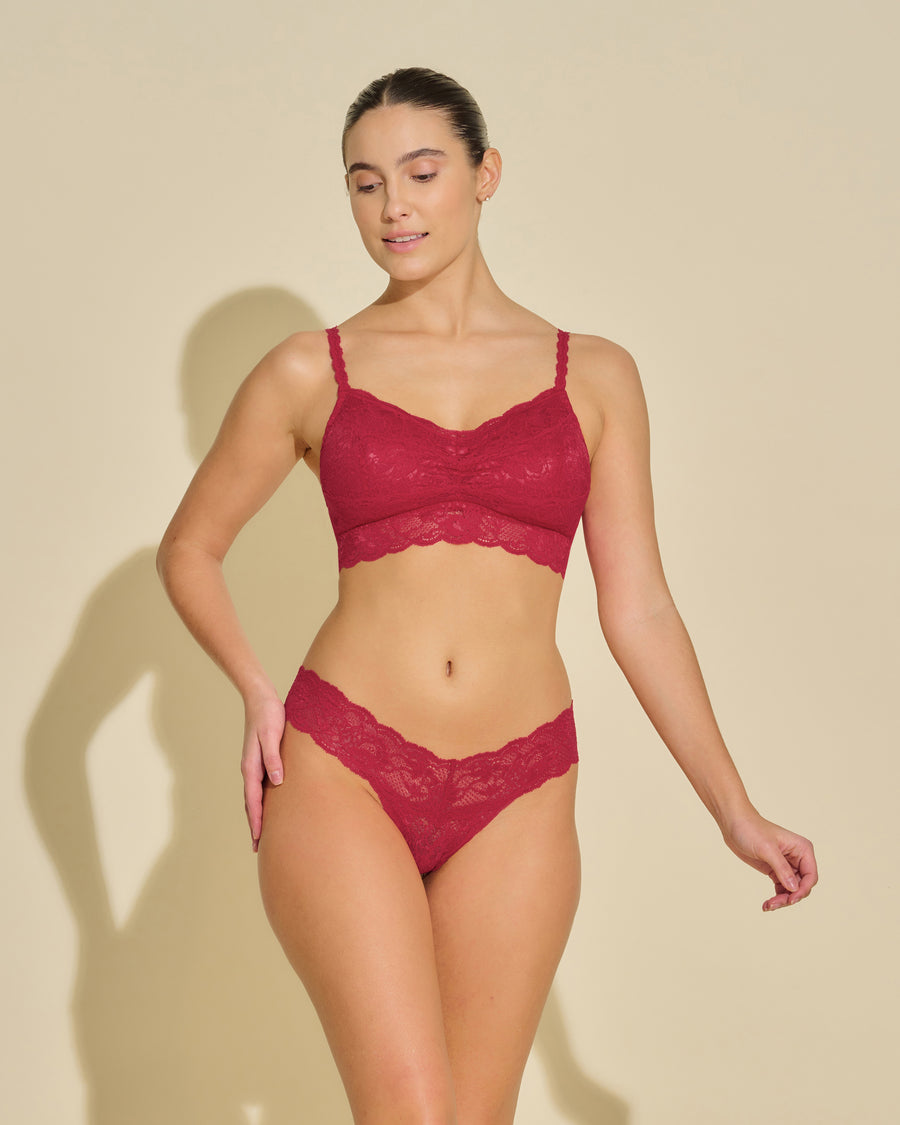 Rot Bralette - Never Say Never Sweetie Gepolsterter Bralette