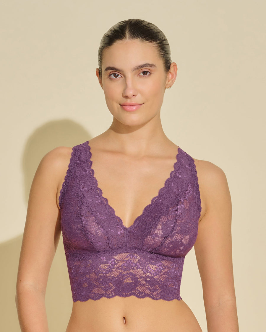 Viola Bralette - Never Say Never Bralette Alta Con Scollatura Profonda