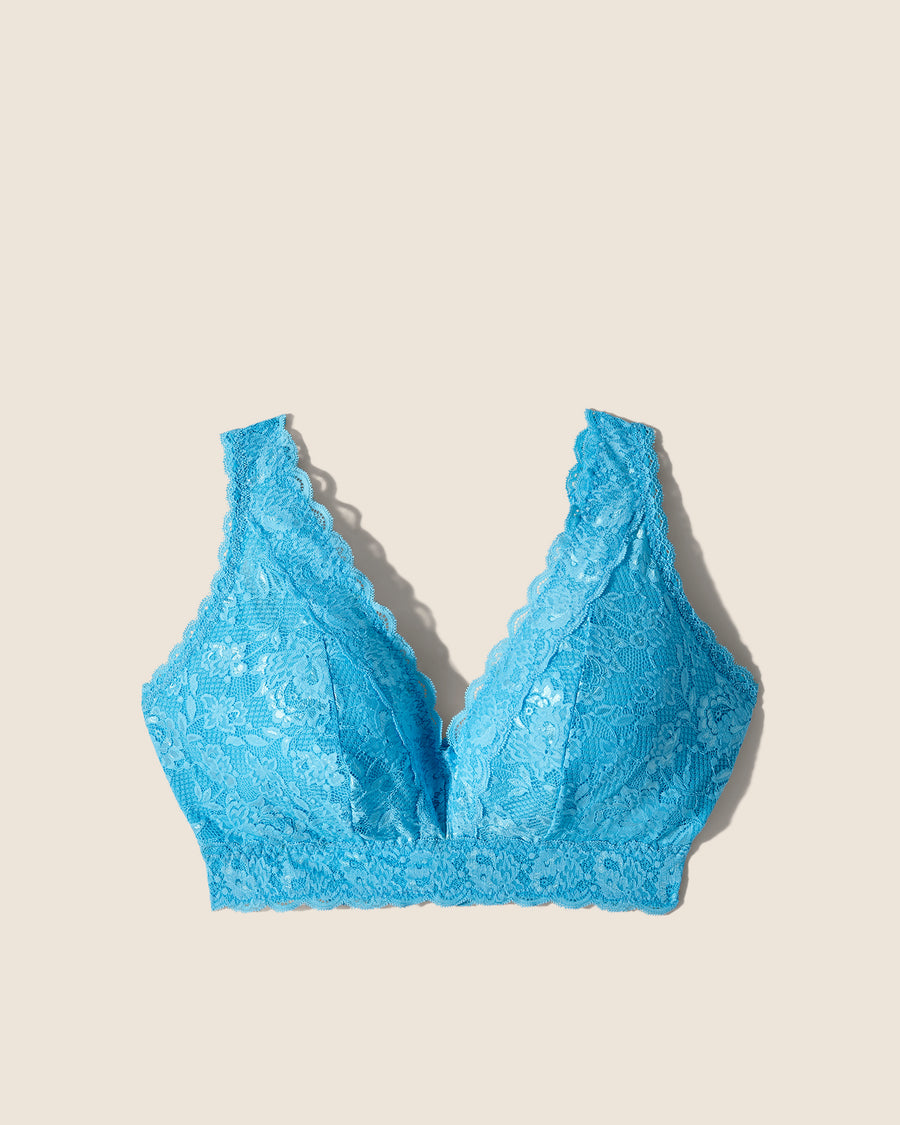 Azul Bralette - Never Say Never Bralette Tipo Top Plungie Super Curvy