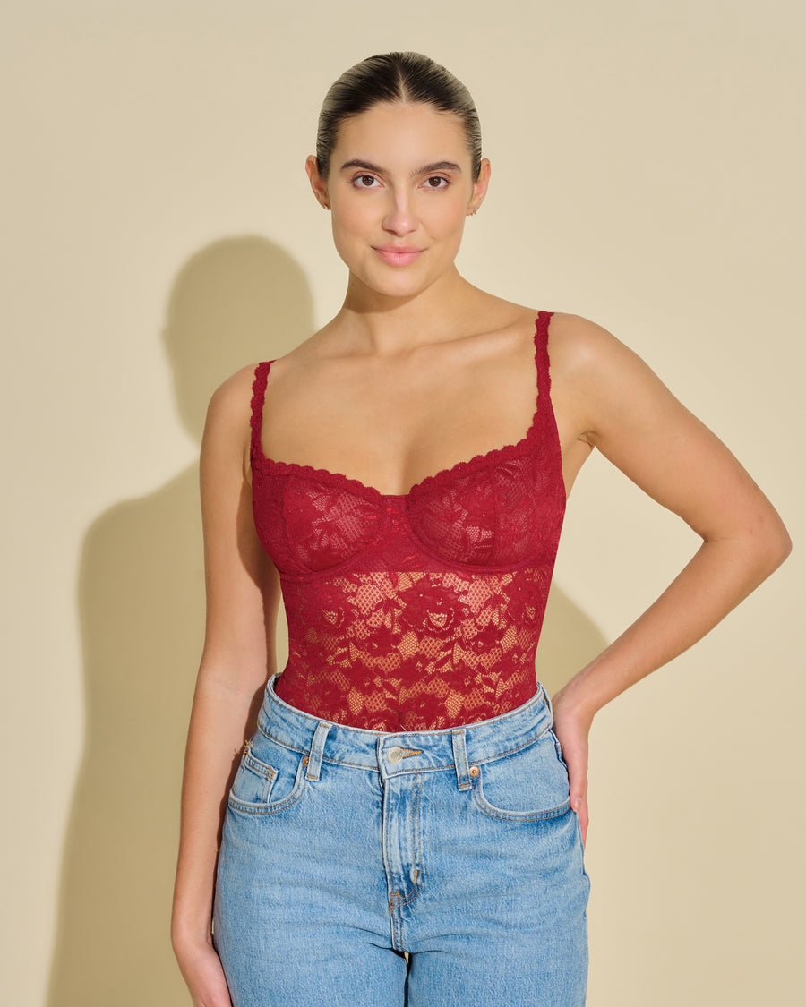 Rot Body - Never Say Never Balconette-Bodysuit