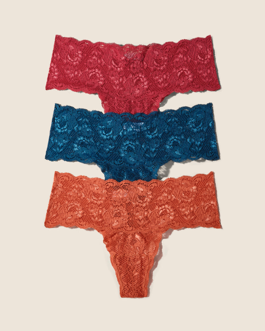 Multi Perizoma - Never Say Never Comfie Thong 3 Pack