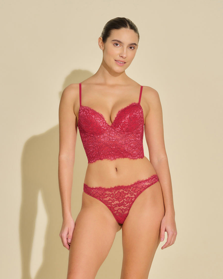 Rouge String - Pret A Porter String Taille Basse