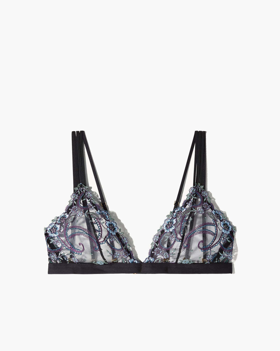 Black Bralette - Sanika Triangle Soft Bra