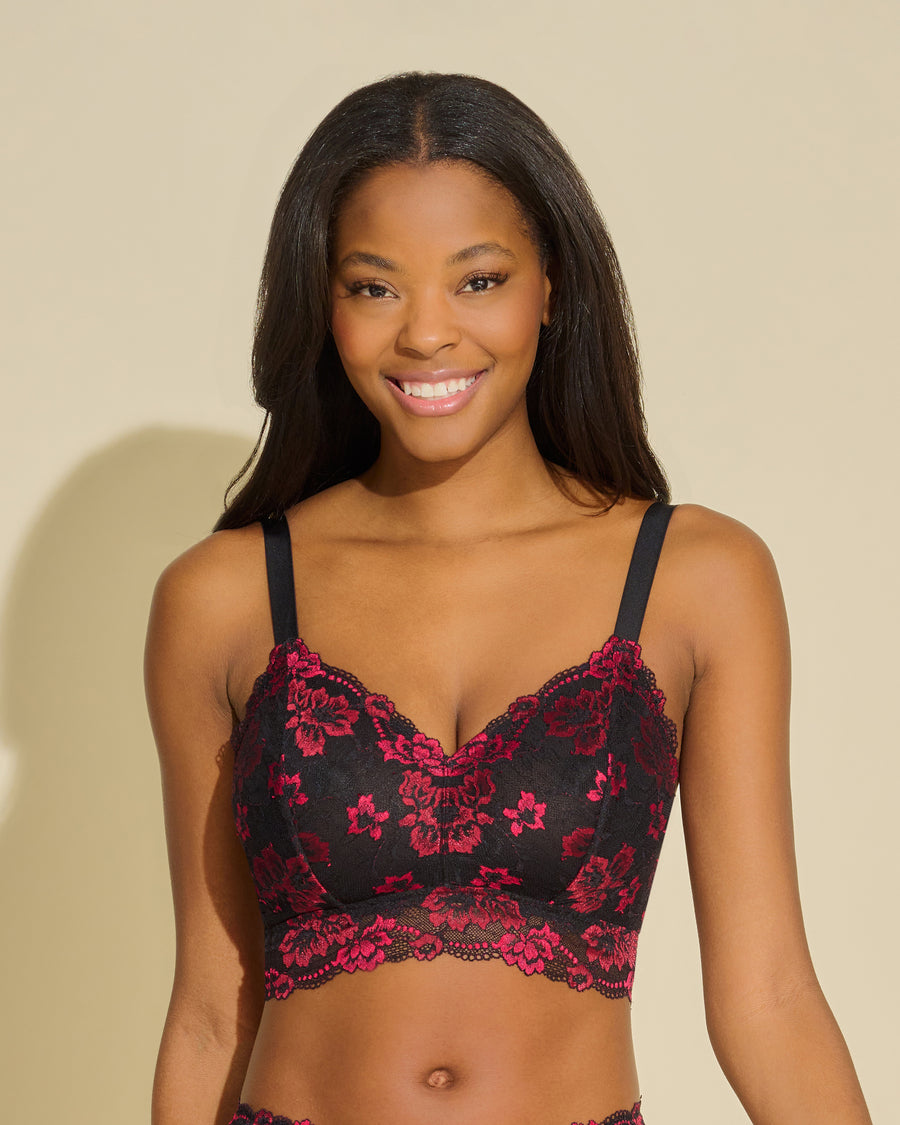 Negro Bralette - Savona Curvy - Bralette Tipo Bustier