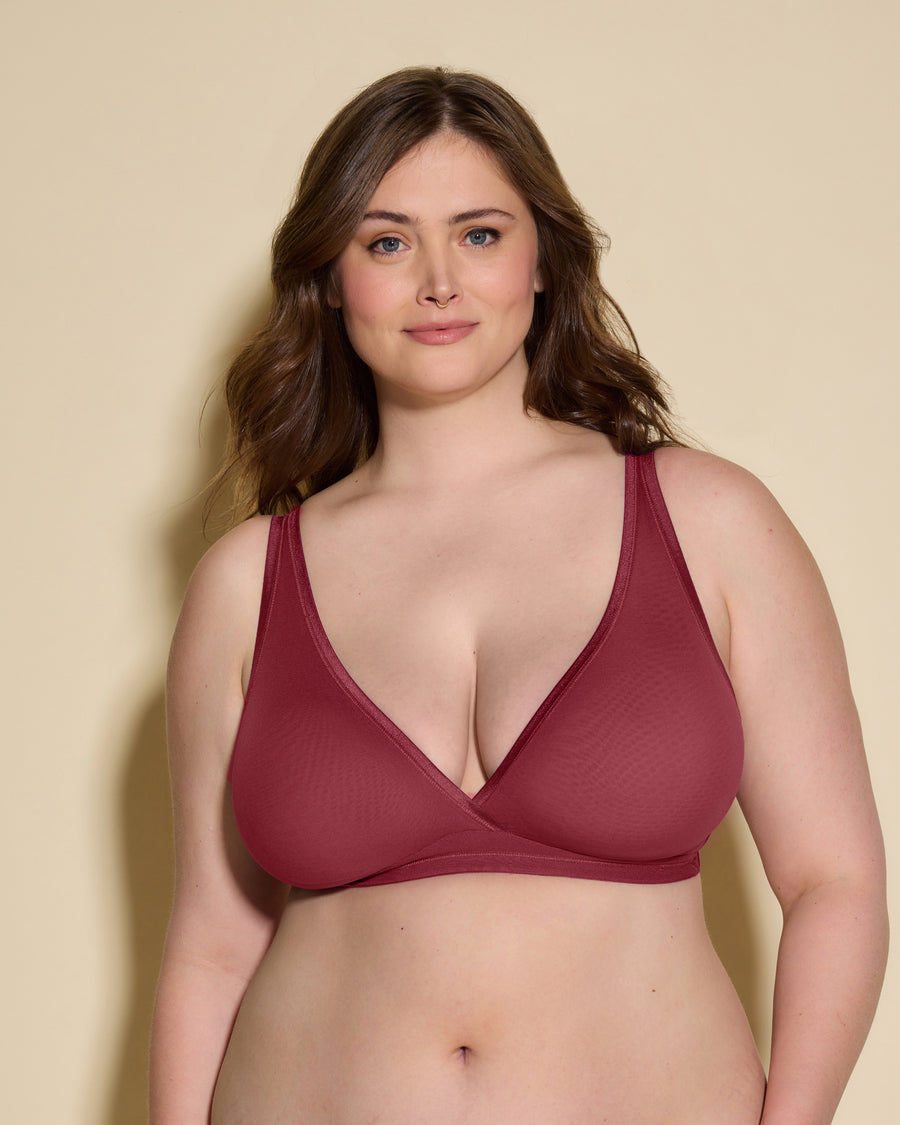 Red Bralette - Soire Confidence Super Curvy Bralette