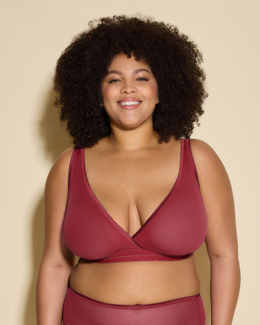 Red Bralette - Soire Confidence Ultra Curvy Bralette