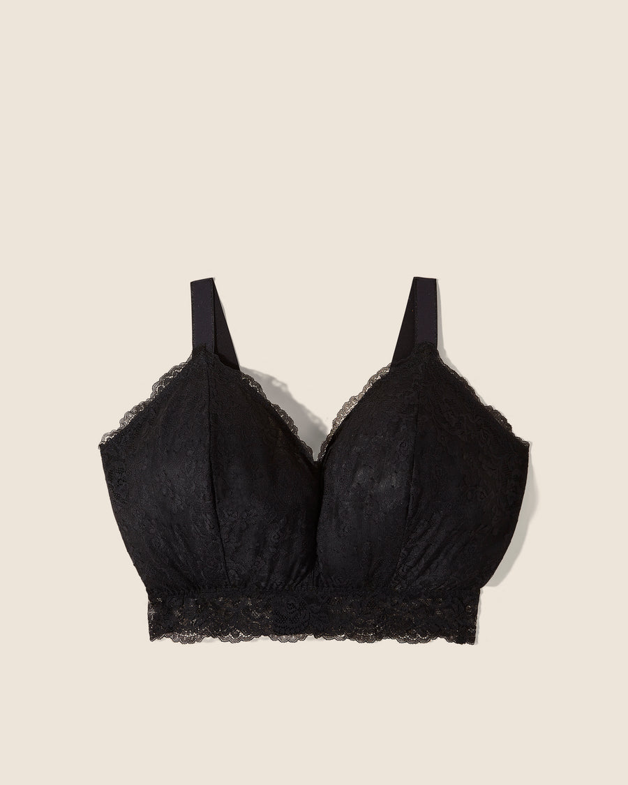 Black Bralette - Courtney Ultra Curvy Bralette