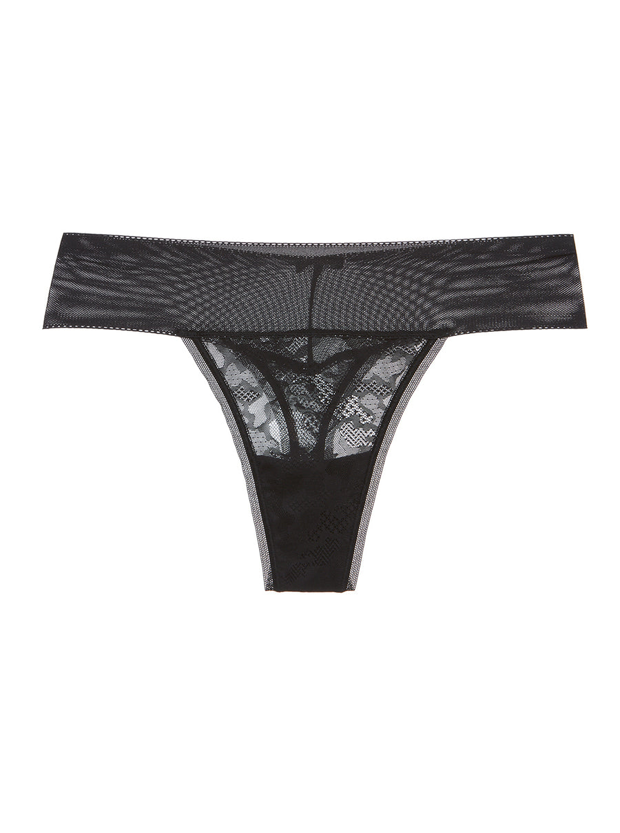Noir String, Forza String Taille Basse