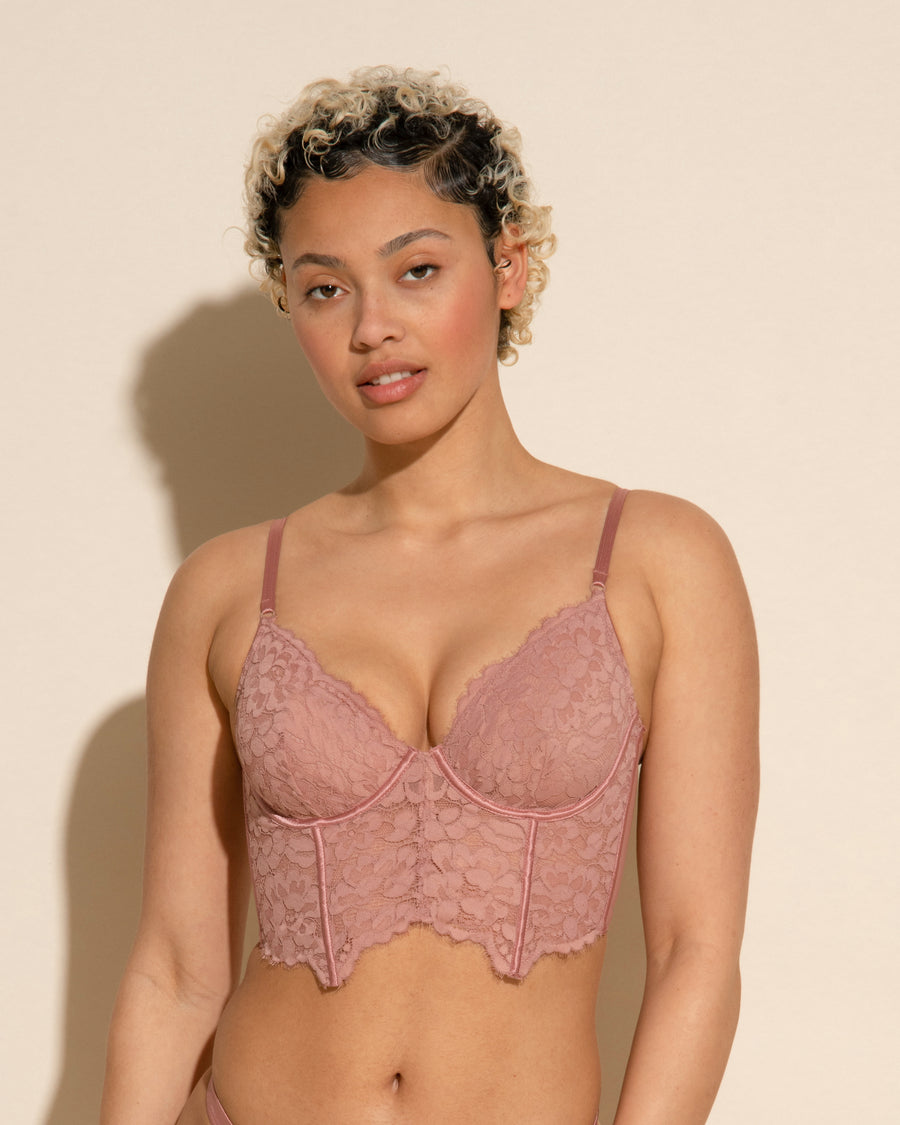 Grün Bh - Magnolia Longline BH Mit Bügeln