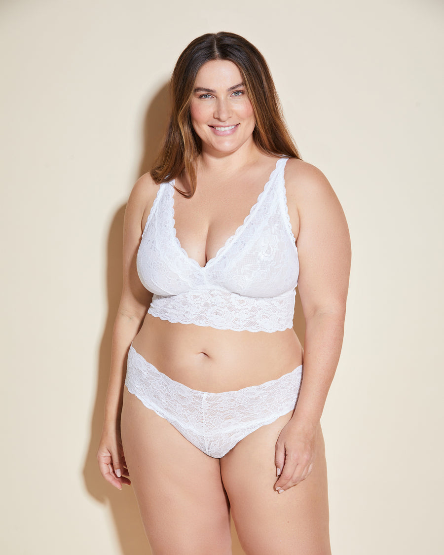 Blanc String - Never Say Never String Grande Taille Lovelie