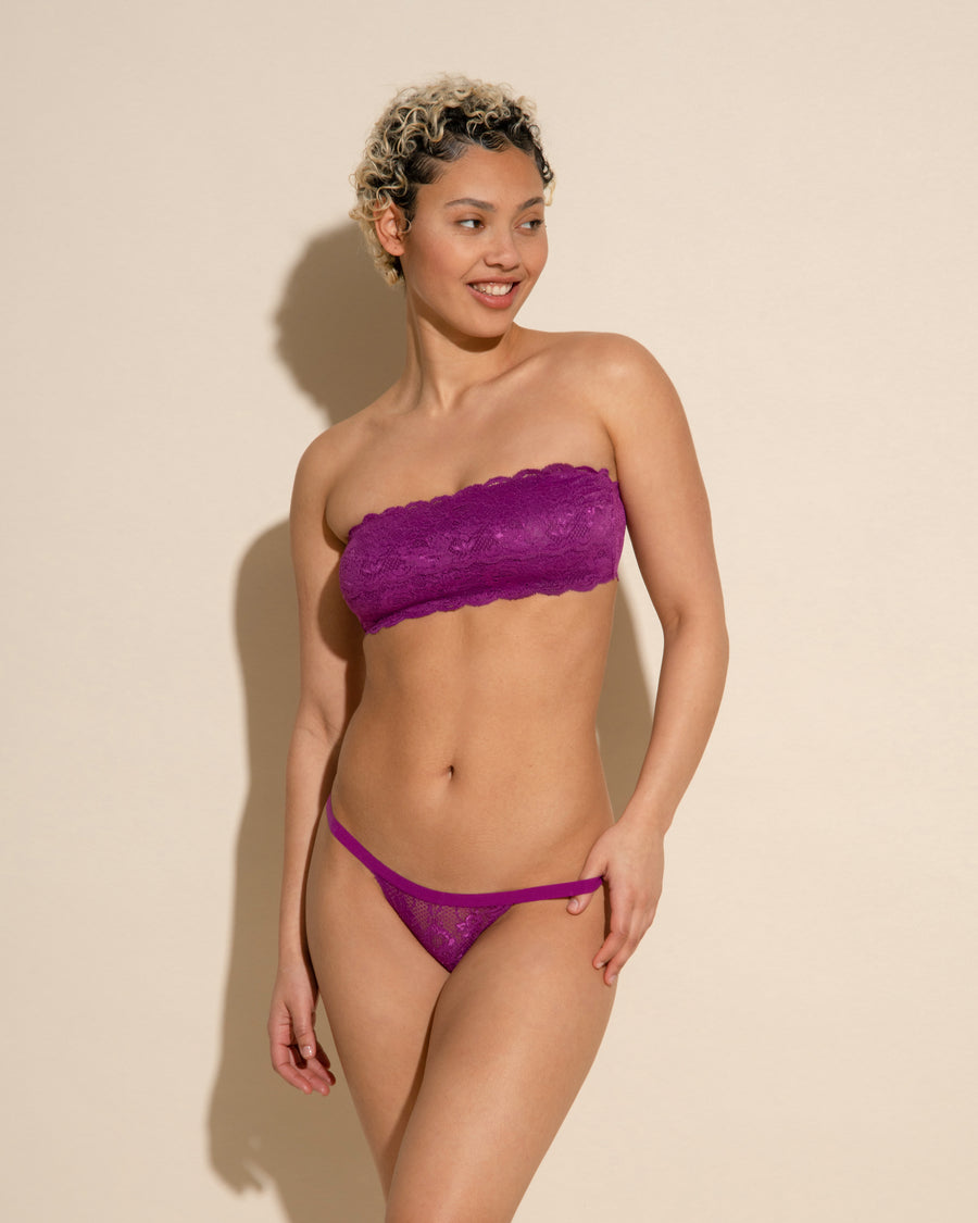 Violette Bralette - Never Say Never Soutien-Gorge Bandeau Flirtie