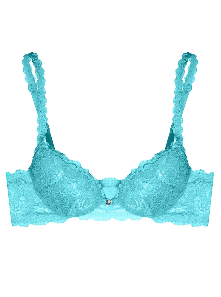 Blue Bra - Never Say Never Sexie Push Up Bra