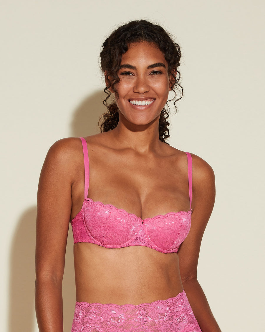 Rose Soutien-Gorge - Never Say Never Soutien-Gorge Poussoir Pushie