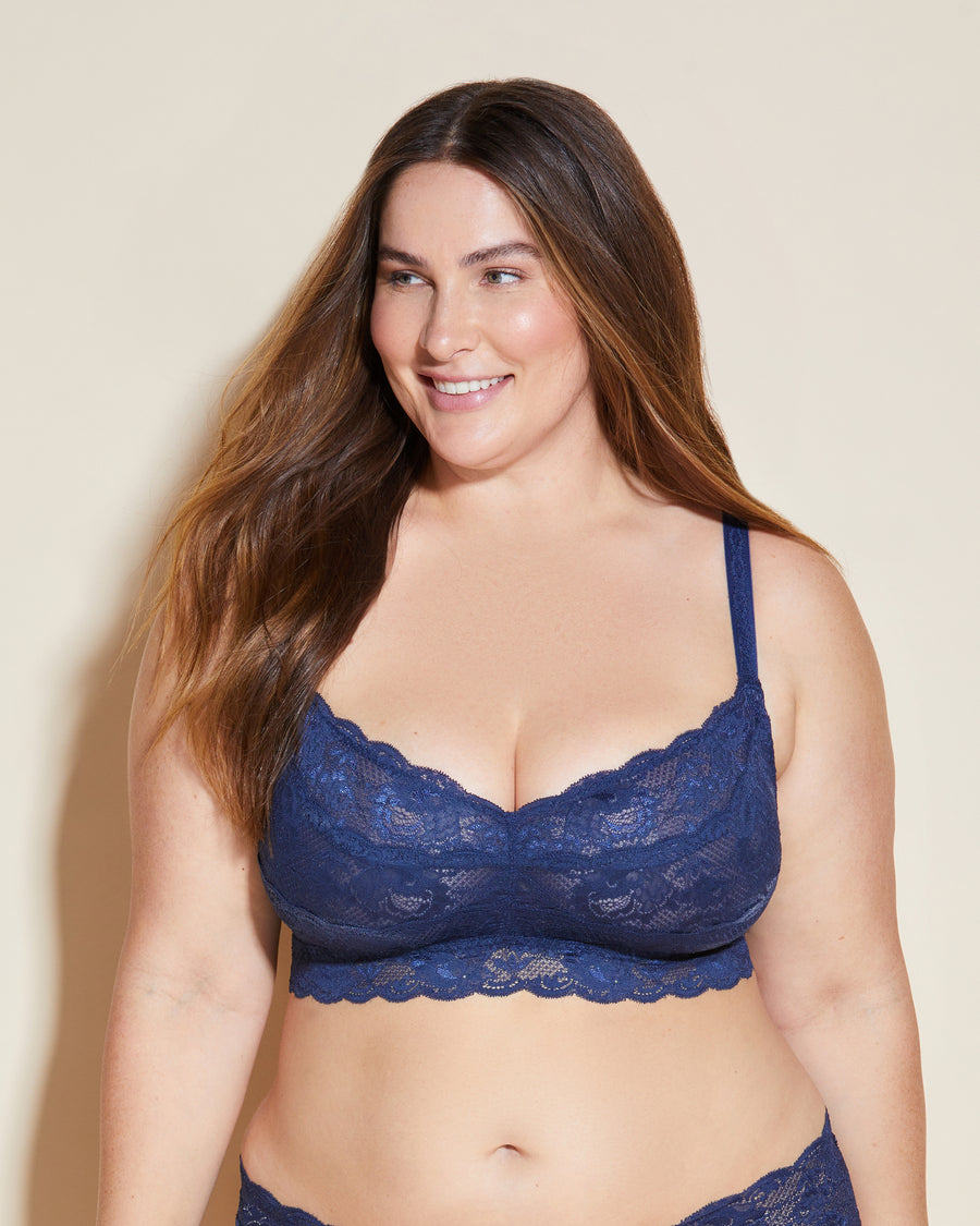 Bleue Bralette - Never Say Never Brassière Sweetie - Grande Taille