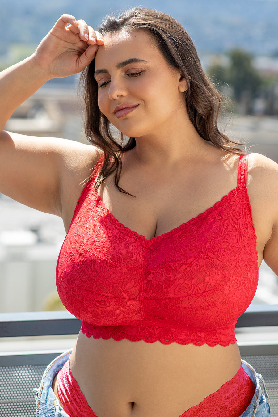Rouge Bralette - Never Say Never Brassière Sweetie Ultra Curvy