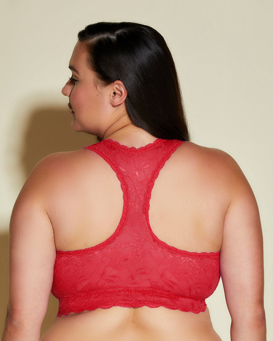 Rouge Bralette - Never Say Never Brassière Dos Nageur Racie Ultra Curvy
