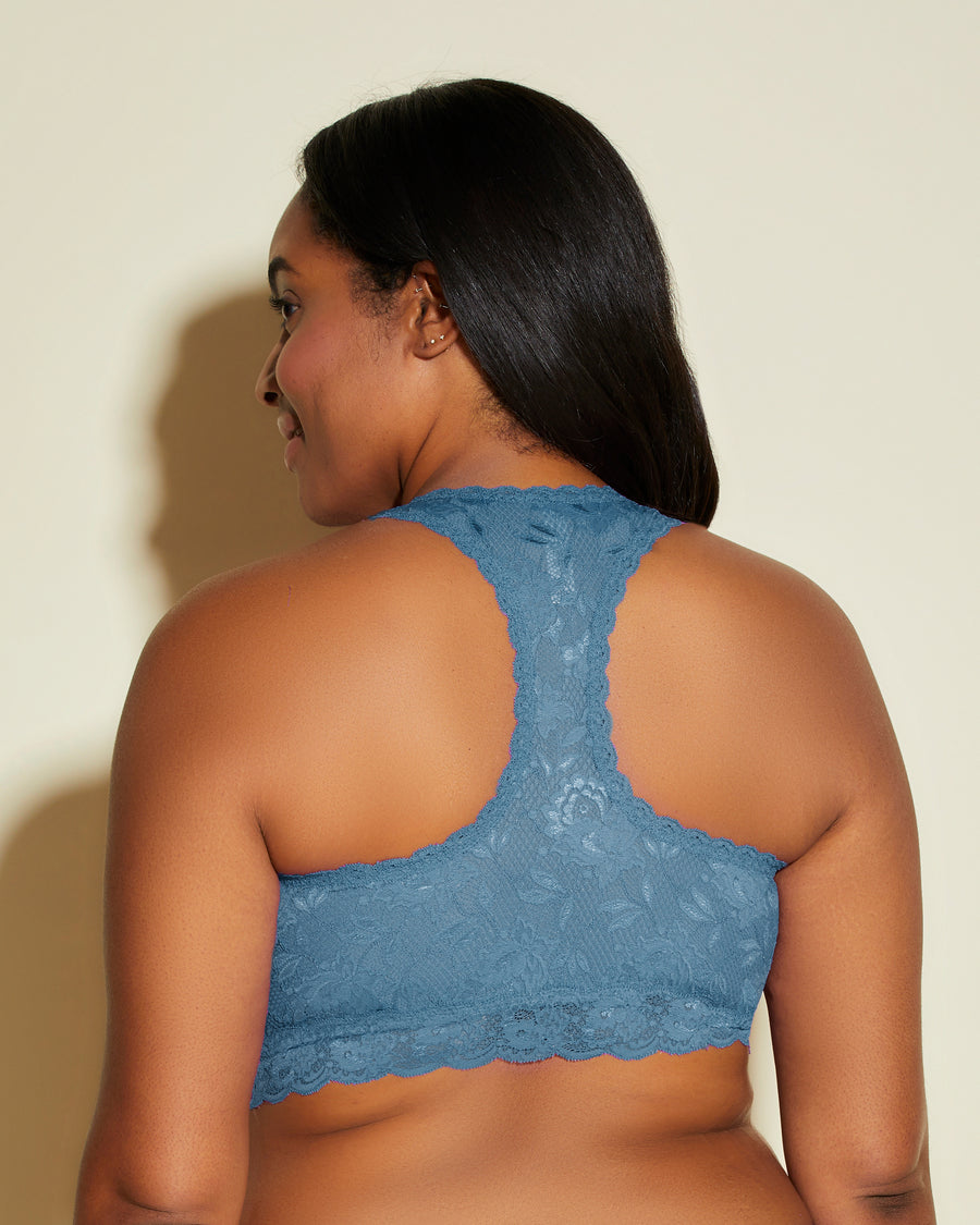 Blau Bralette - Never Say Never Extended Racie Bralette Im Racerback-Stil