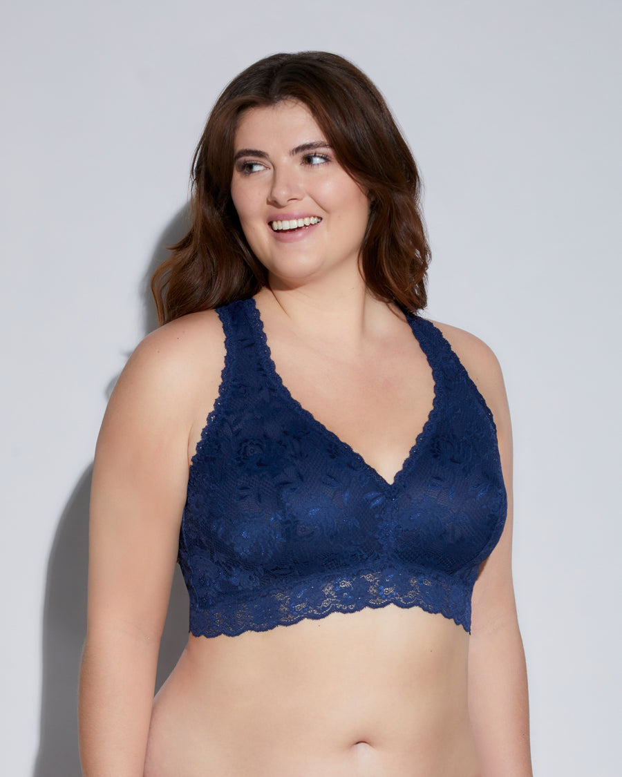 Bleue Bralette - Never Say Never Racie Grandes Tailles