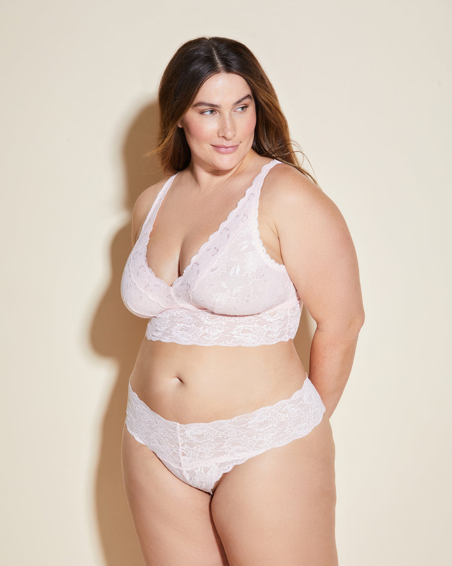 Rose Bralette - Never Say Never Brassière Decollete Plungie Grande Taille