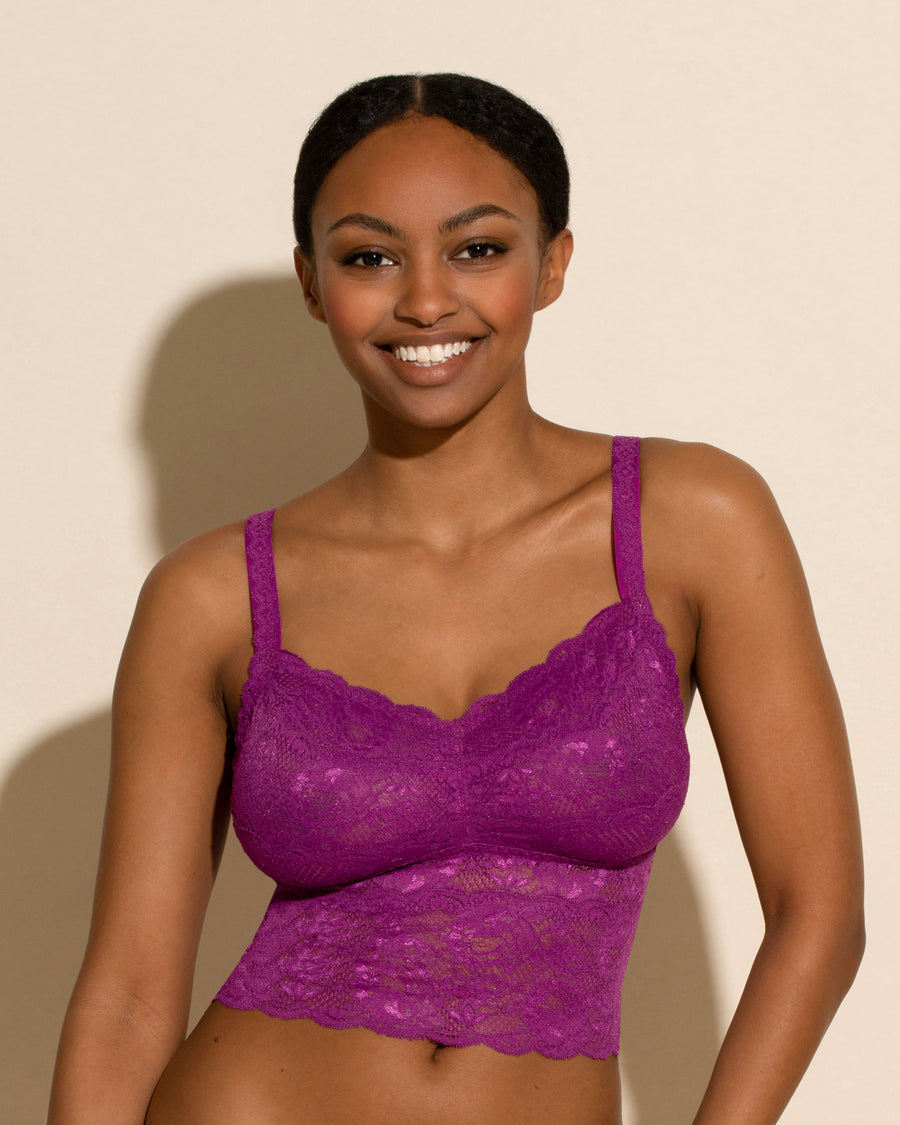 Purple Camisole - Never Say Never Curvy Shortie Cropped Cami