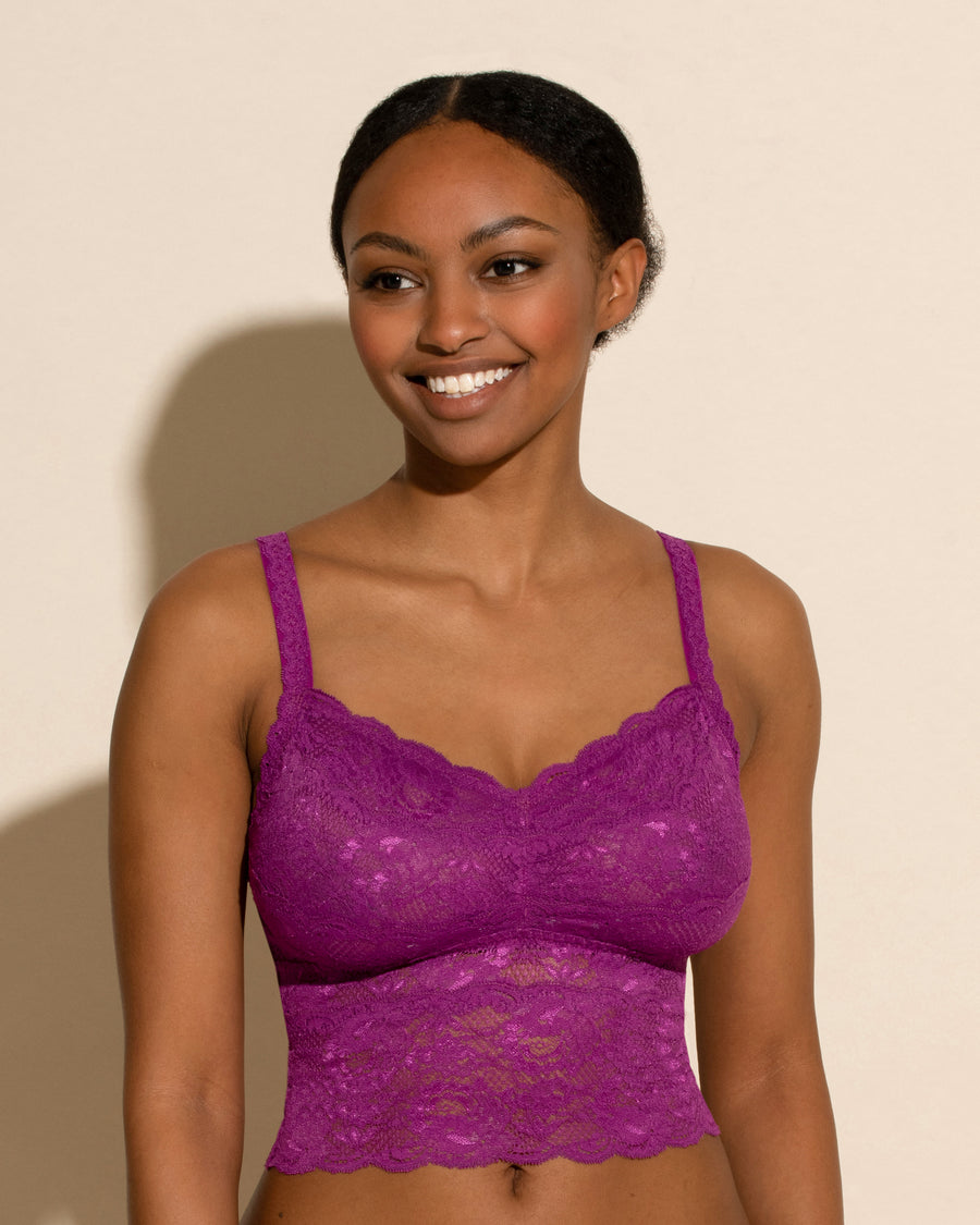 Purple Camisole - Never Say Never Curvy Shortie Cropped Cami