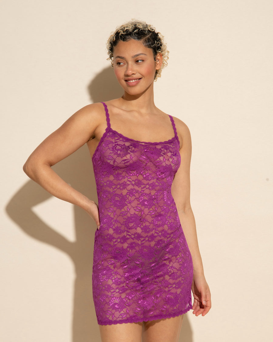 Purple Chemise - Never Say Never Foxie Chemise