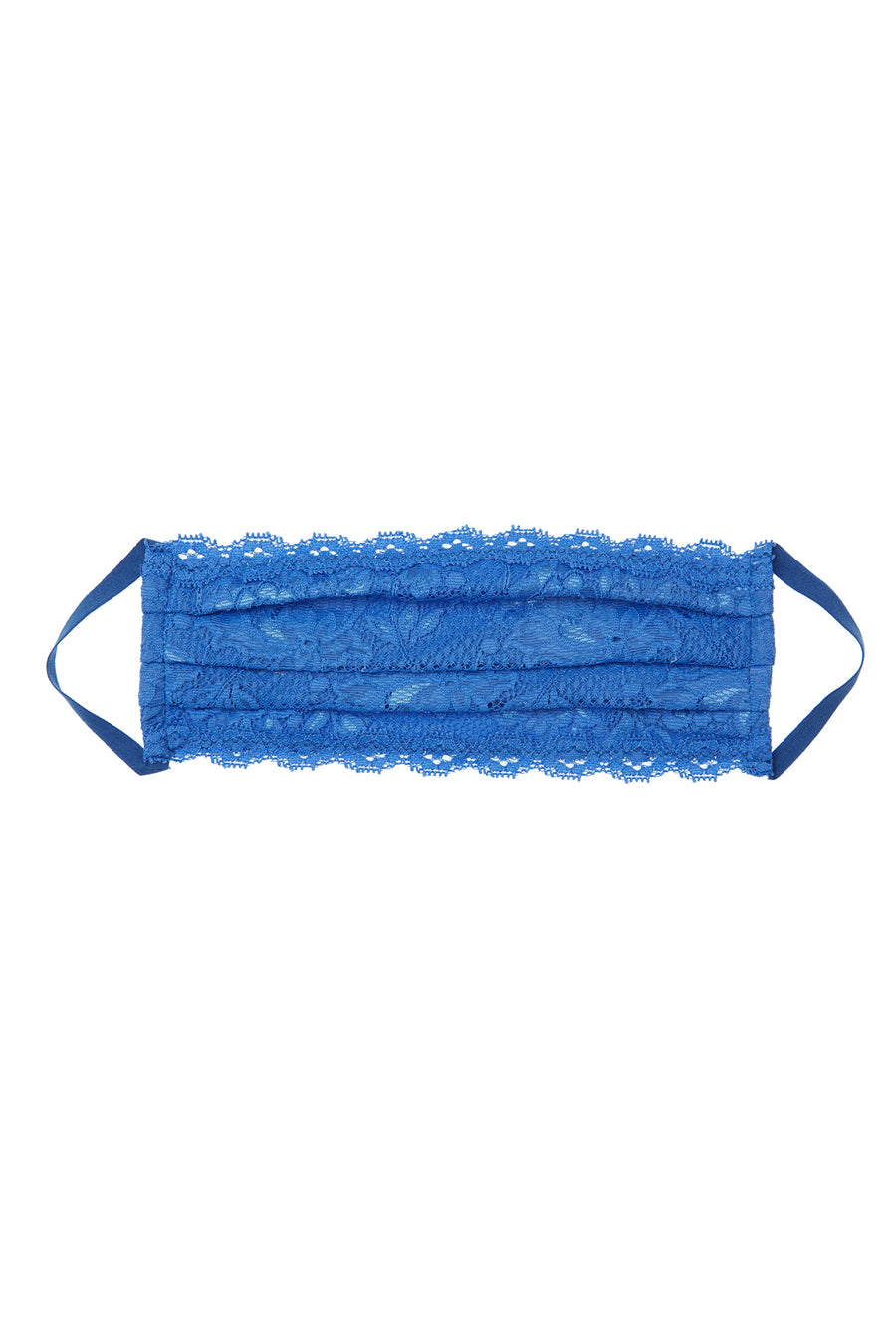 Azul Accesorios - Never Say Never Pleated Face Mask