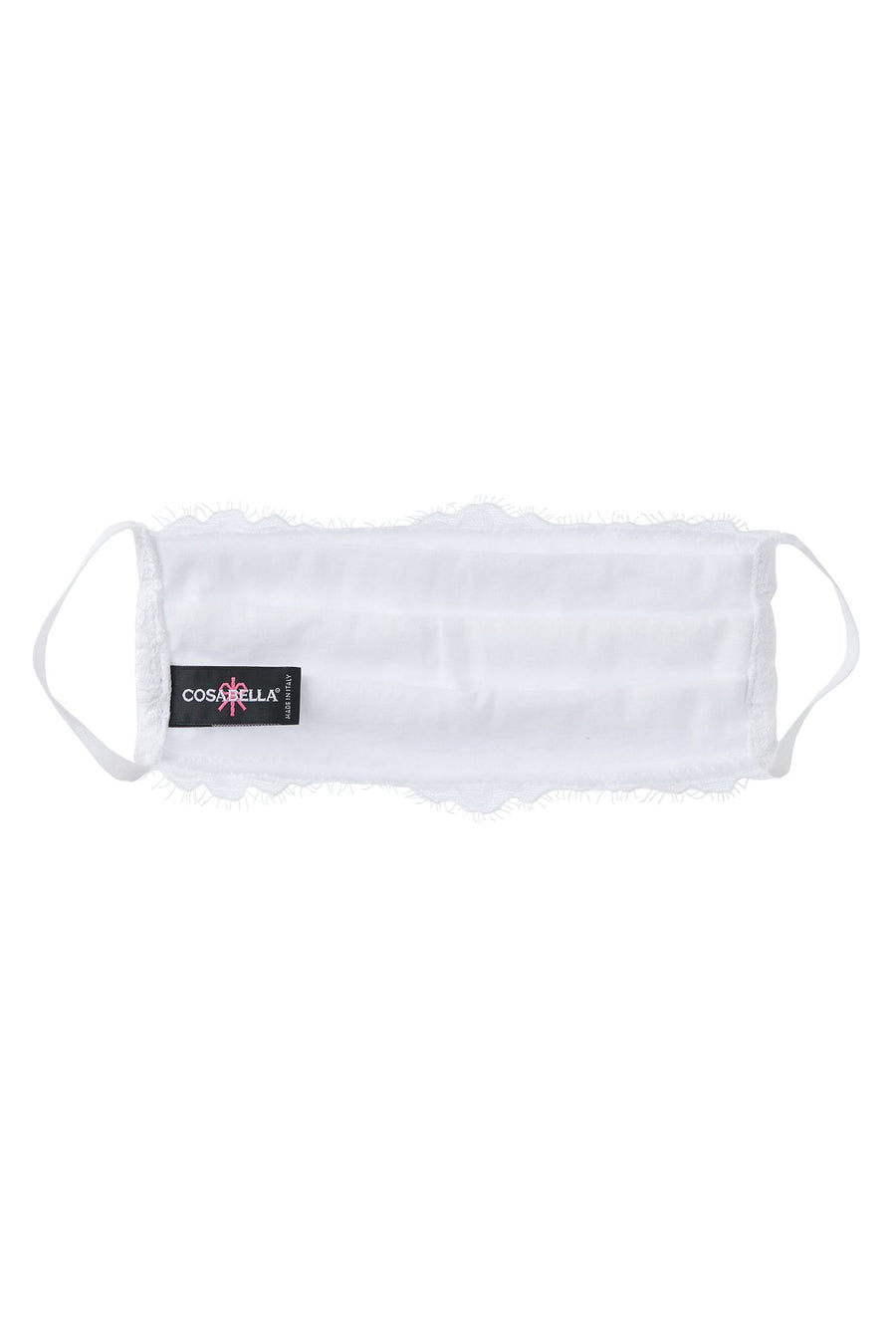 White Accessory - Pret A Porter Pleated Face Mask