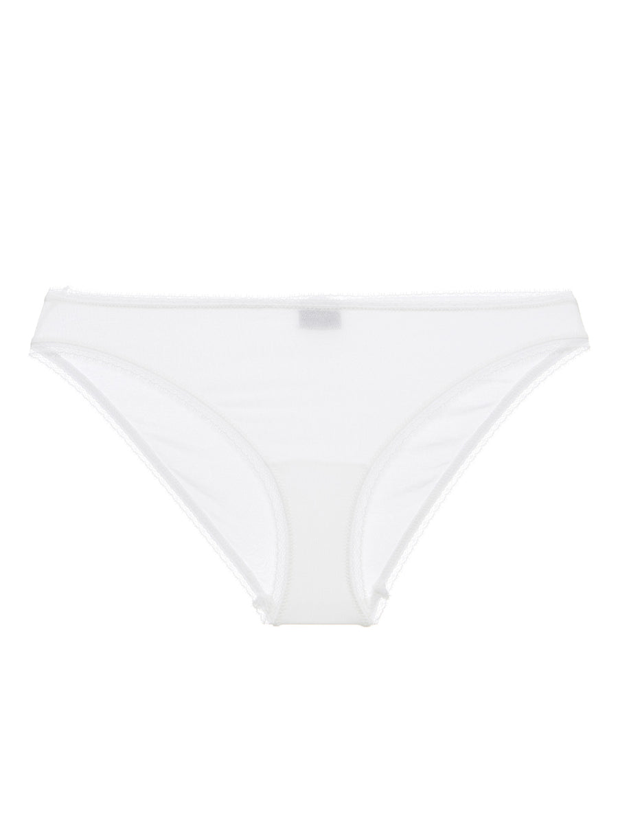 Bianco Slip Sgambati, Soft Cotton Bikini